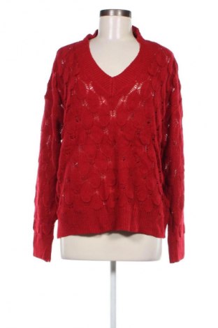 Damenpullover, Größe XL, Farbe Rot, Preis € 7,49