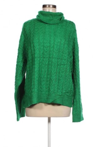 Дамски пуловер, Размер L, Цвят Зелен, Цена 12,76 лв.
