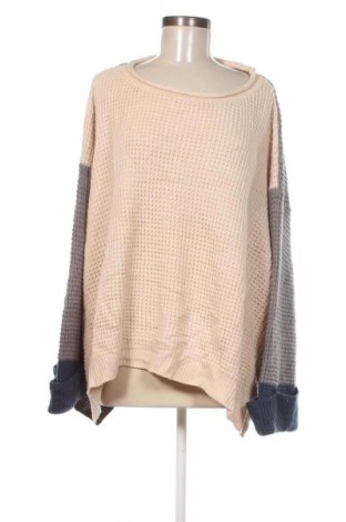 Дамски пуловер, Размер L, Цвят Бежов, Цена 14,21 лв.