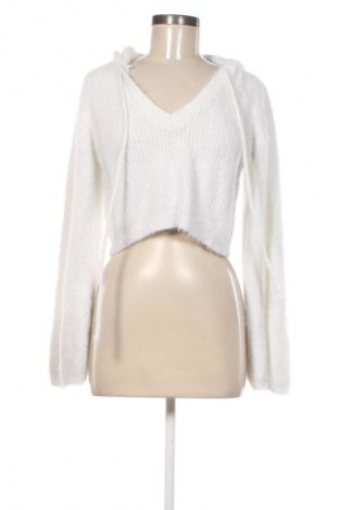 Дамски пуловер, Размер M, Цвят Бял, Цена 12,76 лв.