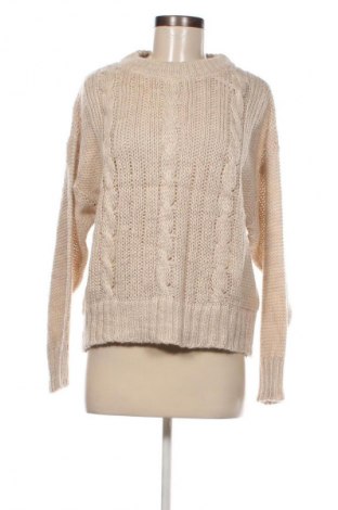 Дамски пуловер, Размер M, Цвят Екрю, Цена 14,21 лв.