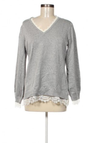 Damenpullover Adrianna Papell, Größe M, Farbe Grau, Preis 15,49 €