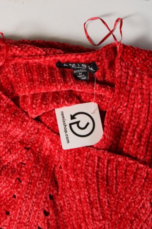 Damenpullover Amisu, Größe M, Farbe Rot, Preis € 3,49