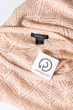 Damenpullover Amisu, Größe M, Farbe Beige, Preis € 1,99