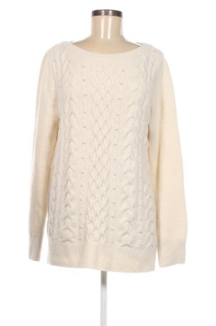 Damenpullover Ann Taylor, Größe L, Farbe Ecru, Preis 15,49 €