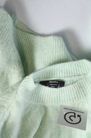 Damenpullover Bershka, Größe S, Farbe Grün, Preis € 7,49