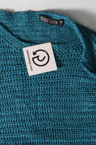 Damenpullover Blind Date, Größe L, Farbe Blau, Preis 7,49 €