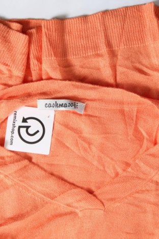 Damenpullover CASHMASOFT, Größe L, Farbe Orange, Preis € 9,99