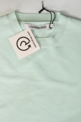 Дамски пуловер Calvin Klein Jeans, Размер S, Цвят Зелен, Цена 65,99 лв.