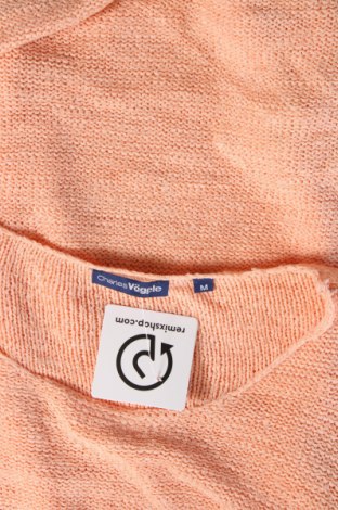 Damenpullover Charles Vogele, Größe M, Farbe Orange, Preis € 2,99