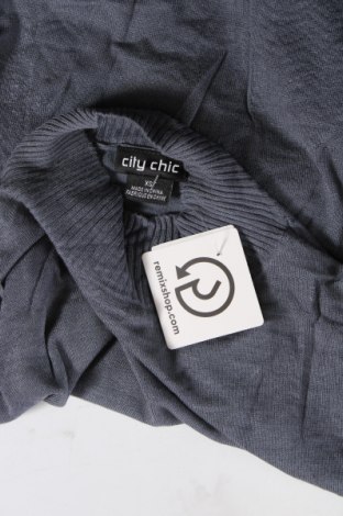 Pulover de femei City Chic, Mărime XS, Culoare Albastru, Preț 33,99 Lei