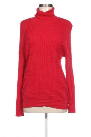 Damski sweter Croft & Barrow, Rozmiar XXL, Kolor Czerwony, Cena 60,99 zł