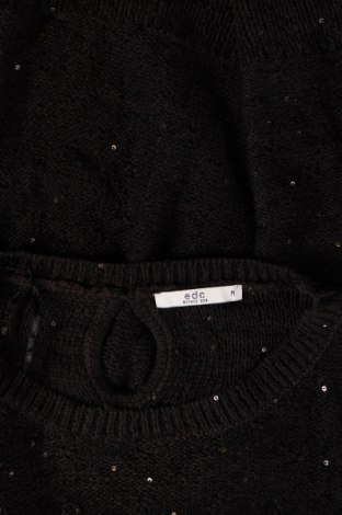 Damski sweter Edc By Esprit, Rozmiar M, Kolor Czarny, Cena 11,99 zł