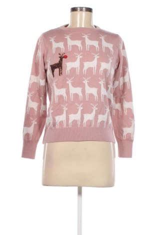 Дамски пуловер F&F, Размер S, Цвят Розов, Цена 12,99 лв.