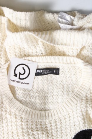 Damenpullover Fb Sister, Größe S, Farbe Weiß, Preis € 7,49