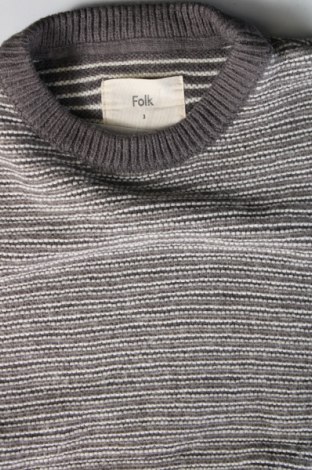 Damenpullover Folk, Größe L, Farbe Grau, Preis 23,99 €