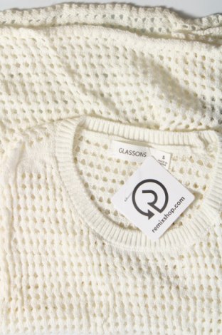 Damenpullover Glassons, Größe S, Farbe Weiß, Preis 7,49 €