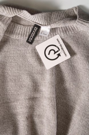 Dámský svetr H&M Divided, Velikost L, Barva Šedá, Cena  165,00 Kč