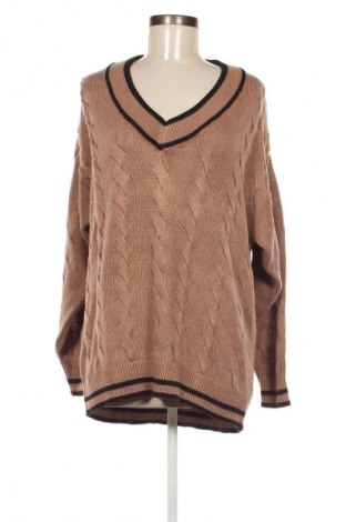 Damenpullover H&M Divided, Größe L, Farbe Beige, Preis € 9,49