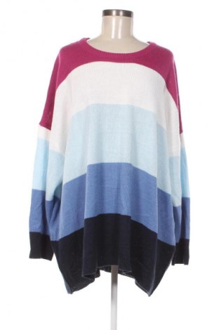 Дамски пуловер Janina, Размер 4XL, Цвят Многоцветен, Цена 24,65 лв.