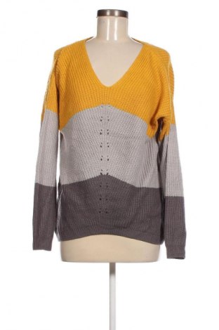 Дамски пуловер Jean Pascale, Размер S, Цвят Многоцветен, Цена 12,99 лв.