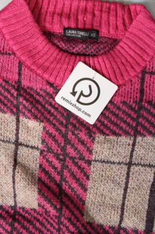 Damenpullover Laura Torelli, Größe XS, Farbe Rosa, Preis € 7,49