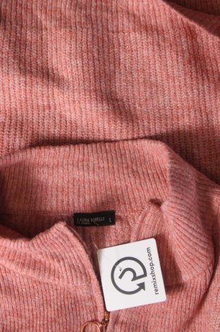 Damenpullover Laura Torelli, Größe L, Farbe Rosa, Preis € 7,49