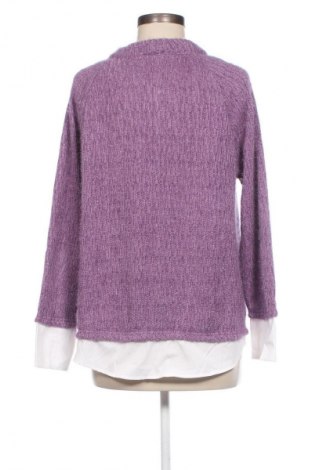 Damski sweter Laura Torelli, Rozmiar S, Kolor Fioletowy, Cena 32,99 zł