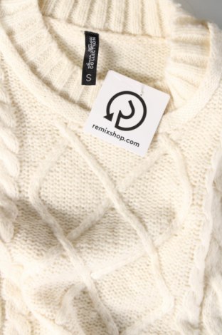 Damenpullover Laura Torelli, Größe S, Farbe Ecru, Preis 6,99 €