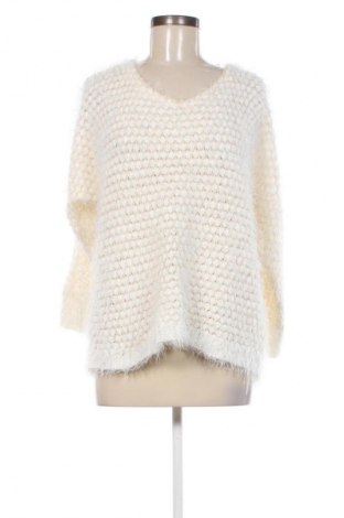 Damenpullover Laura Torelli, Größe L, Farbe Weiß, Preis € 7,49