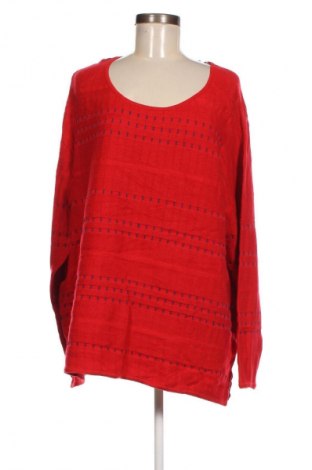 Damenpullover Laura Torelli, Größe XXL, Farbe Rot, Preis 7,49 €