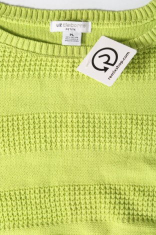 Damski sweter Liz Claiborne, Rozmiar L, Kolor Zielony, Cena 27,99 zł