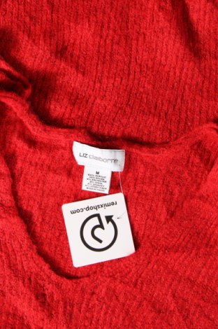 Damenpullover Liz Claiborne, Größe M, Farbe Rot, Preis 7,49 €