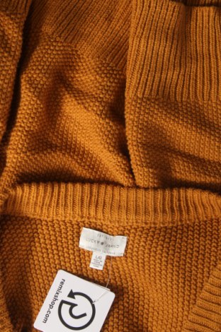 Damski sweter Lucky Brand, Rozmiar L, Kolor Żółty, Cena 45,99 zł