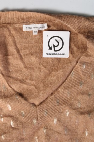 Damenpullover Millenium, Größe M, Farbe Beige, Preis € 7,49