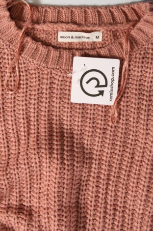 Damenpullover Moon & Madison, Größe M, Farbe Aschrosa, Preis € 6,49