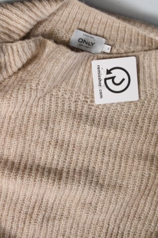 Damski sweter ONLY, Rozmiar S, Kolor Beżowy, Cena 30,99 zł