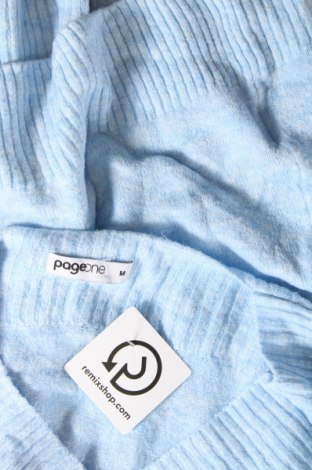 Damenpullover Page One, Größe M, Farbe Blau, Preis 7,49 €