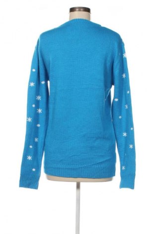 Damenpullover Party, Größe M, Farbe Blau, Preis € 6,99