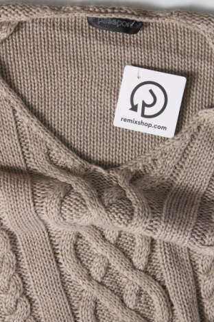 Damenpullover Passport, Größe M, Farbe Beige, Preis € 20,18