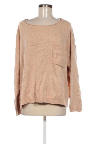 Damski sweter Pink Lily, Rozmiar S, Kolor Beżowy, Cena 14,99 zł