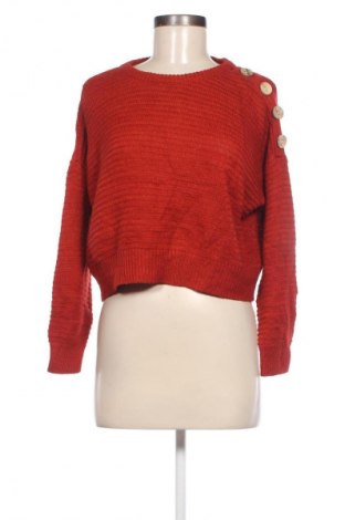 Дамски пуловер Poof, Размер S, Цвят Кафяв, Цена 20,09 лв.