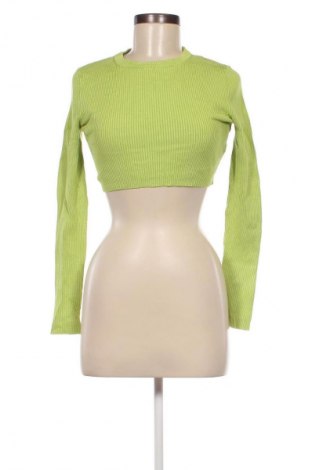 Pulover de femei Pull&Bear, Mărime M, Culoare Verde, Preț 33,99 Lei