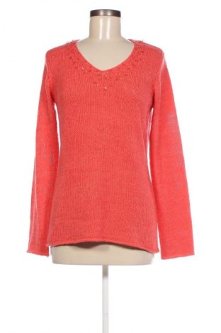 Damenpullover Queenspark, Größe M, Farbe Orange, Preis 7,49 €