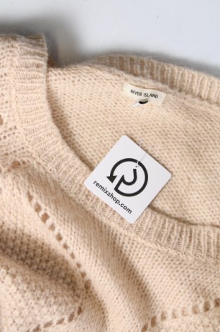 Damenpullover River Island, Größe M, Farbe Beige, Preis € 9,99