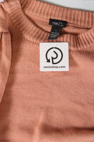 Damenpullover Rue 21, Größe L, Farbe Aschrosa, Preis 7,49 €