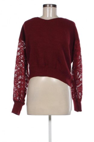 Damski sweter SHEIN, Rozmiar M, Kolor Czerwony, Cena 32,99 zł