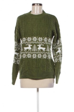Дамски пуловер SHEIN, Размер S, Цвят Зелен, Цена 12,99 лв.