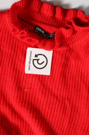 Damenpullover SHEIN, Größe S, Farbe Rot, Preis € 20,18