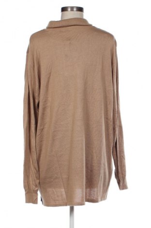 Damenpullover Sheego, Größe XXL, Farbe Beige, Preis 16,99 €